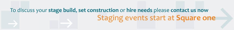 To discuss your stage build, set construction or hire needs please contact us now